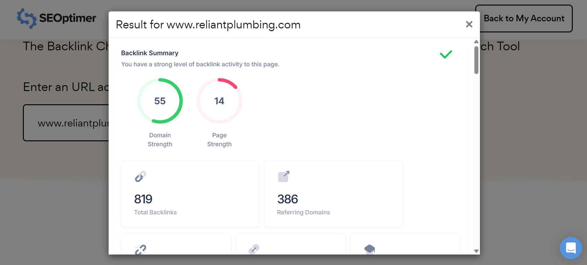 outil de recherche de backlinks gratuit